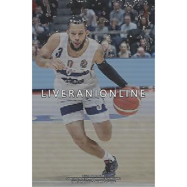 Campionato di Basket Serie A 2019/2020 Bologna, Italy, 01 Jan 2020 Italian Serie A Basketball Championship 2019/20 Photo showing: Kassius Robertson (Fortitudo Pompea Bologna) ©Michele Nucci - Alessio Marini / AGENZIA ALDO LIVERANI SAS