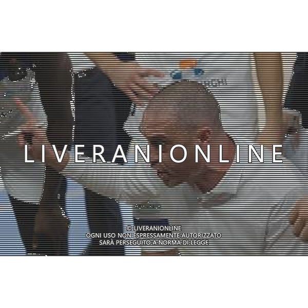 Campionato di Basket Serie A 2019/2020 trento, Italy, 01 Jan 2020 Italian Serie A Basketball season 2019/20 Photo showing: Vincenzo Esposito - Coach Germani Basket Brescia ©Roberto Tommasini - Alessio Marini / AGENZIA ALDO LIVERANI SAS