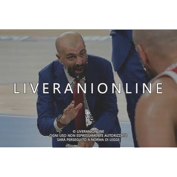 Campionato di Basket Serie A 2019/2020 trento, Italy, 01 Jan 2020 Italian Serie A Basketball season 2019/20 Photo showing: Maurizio Buscaglia - Coach Grissin Bon Reggio Emilia ©Roberto Tommasini - Alessio Marini / AGENZIA ALDO LIVERANI SAS