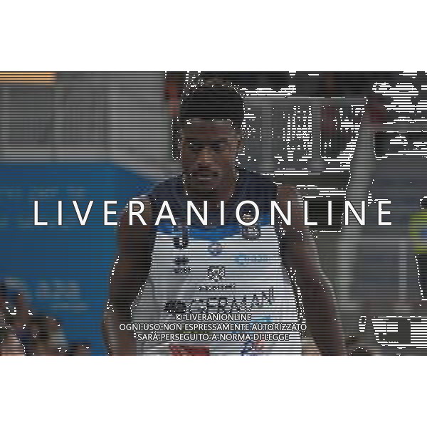 Campionato di Basket Serie A 2019/2020 trento, Italy, 01 Jan 2020 Italian Serie A Basketball season 2019/20 Photo showing: Abass Awudu Abass (5) Germani Basket Brescia ©Roberto Tommasini - Alessio Marini / AGENZIA ALDO LIVERANI SAS