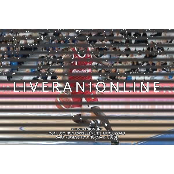 Campionato di Basket Serie A 2019/2020 trento, Italy, 01 Jan 2020 Italian Serie A Basketball season 2019/20 Photo showing: Darius Johnson-Odom (1) Grissin Bon Reggio Emilia ©Roberto Tommasini - Alessio Marini / AGENZIA ALDO LIVERANI SAS