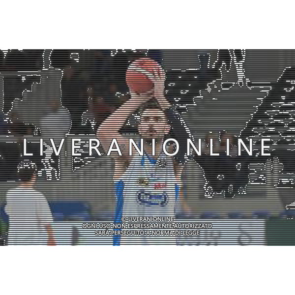 Campionato di Basket Serie A 2019/2020 trento, Italy, 01 Jan 2020 Italian Serie A Basketball season 2019/20 Photo showing: Amedeo Tessitori (0) De Longhi Treviso ©Roberto Tommasini - Alessio Marini / AGENZIA ALDO LIVERANI SAS