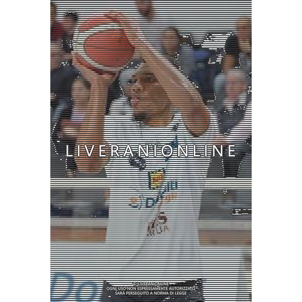 Campionato di Basket Serie A 2019/2020 trento, Italy, 01 Jan 2020 Italian Serie A Basketball season 2019/20 Photo showing: George King (24) Dolomiti Energia Trentino ©Roberto Tommasini - Alessio Marini / AGENZIA ALDO LIVERANI SAS