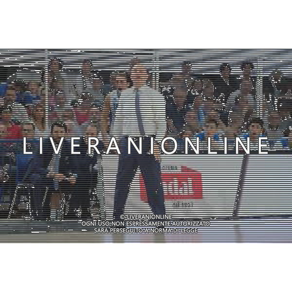 Campionato di Basket Serie A 2019/2020 trento, Italy, 01 Jan 2020 Italian Serie A Basketball season 2019/20 Photo showing: Max Menetti - Coach De Longhi Treviso ©Roberto Tommasini - Alessio Marini / AGENZIA ALDO LIVERANI SAS