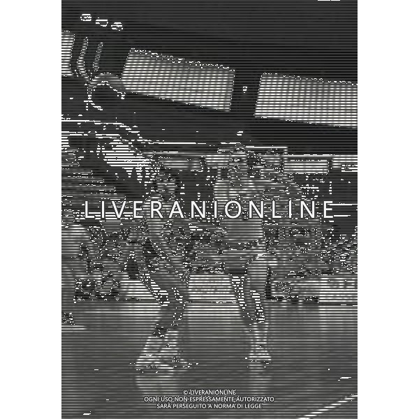 19-02-1984 MILANO CAMPIONATO DI BASKET SERIE A 1 SIMAC MILANO LATINI FORLI NELLA FOTO MIKE D\'ANTONI AG ALDO LIVERANI SAS