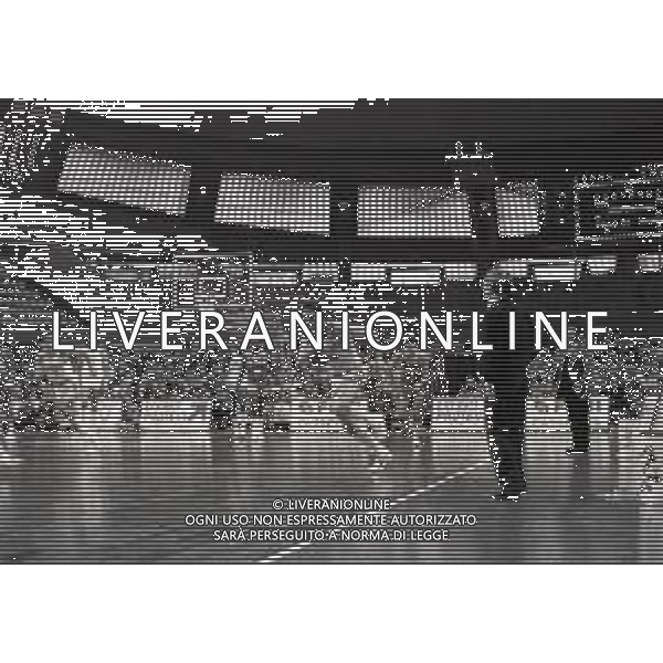 19-02-1984 MILANO CAMPIONATO DI BASKET SERIE A 1 SIMAC MILANO LATINI FORLI NELLA FOTO ROBERTO PREMIER AG ALDO LIVERANI SAS
