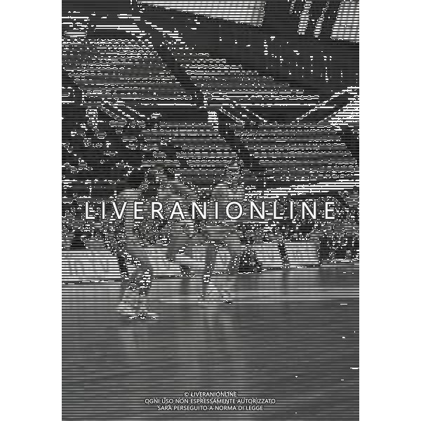 19-02-1984 MILANO CAMPIONATO DI BASKET SERIE A 1 SIMAC MILANO LATINI FORLI NELLA FOTO MIKE D\'ANTONI AG ALDO LIVERANI SAS