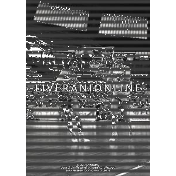 19-02-1984 MILANO CAMPIONATO DI BASKET SERIE A 1 SIMAC MILANO LATINI FORLI NELLA FOTO MIKE D\'ANTONI AG ALDO LIVERANI SAS