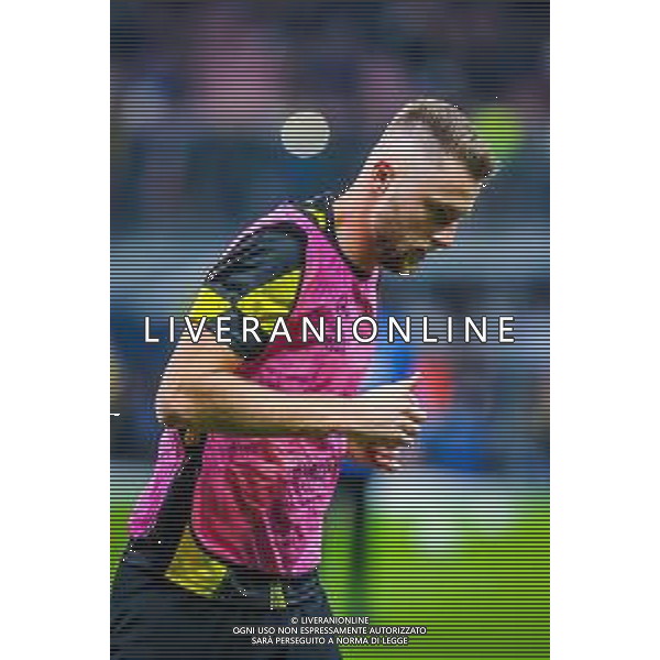 Milan Skriniar of FC Internazionale during italian soccer Serie A season 2019/20 of FC Internazionale - Photo credit Fabrizio Carabelli /LMEDIA / AGENZIA ALDO LIVERANI SAS