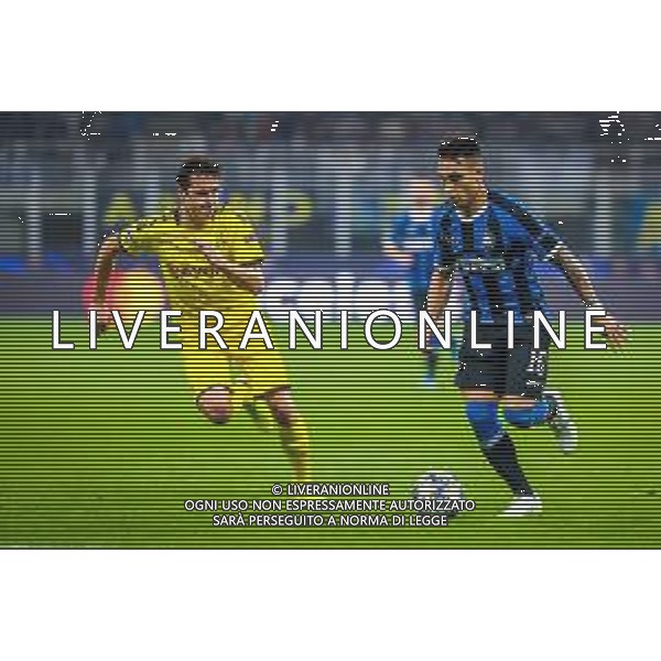 Lautaro Mart√≠nez of FC Internazionale during italian soccer Serie A season 2019/20 of FC Internazionale - Photo credit Fabrizio Carabelli /LMEDIA / AGENZIA ALDO LIVERANI SAS