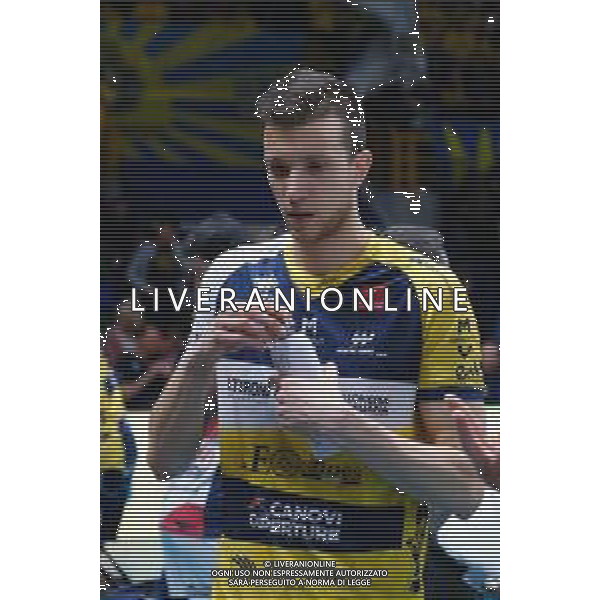 Campionato di Volley Superlega Serie A 2019/2020 modena, Italy, 01 Jan 2020 Italian Volleyball Superlega Serie A season 2019/20 Photo showing: Daniele Mazzone (18) (Leo Shoes Modena)©Daniele Nicli - Alessio Marini / AGENZIA ALDO LIVERANI SAS