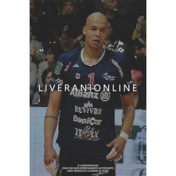 Campionato di Volley Superlega Serie A 2019/2020 modena, Italy, 01 Jan 2020 Italian Volleyball Superlega Serie A season 2019/20 Photo showing: Nimir Abdel Aziz (01) (Allianz Milano)©Daniele Nicli - Alessio Marini / AGENZIA ALDO LIVERANI SAS