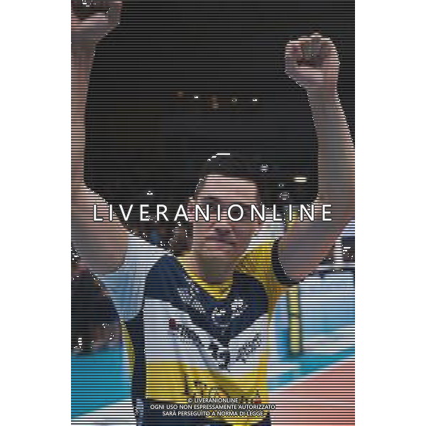 Campionato di Volley Superlega Serie A 2019/2020 modena, Italy, 01 Jan 2020 Italian Volleyball Superlega Serie A season 2019/20 Photo showing: Micah Christenson (11) (Leo Shoes Modena)©Daniele Nicli - Alessio Marini / AGENZIA ALDO LIVERANI SAS