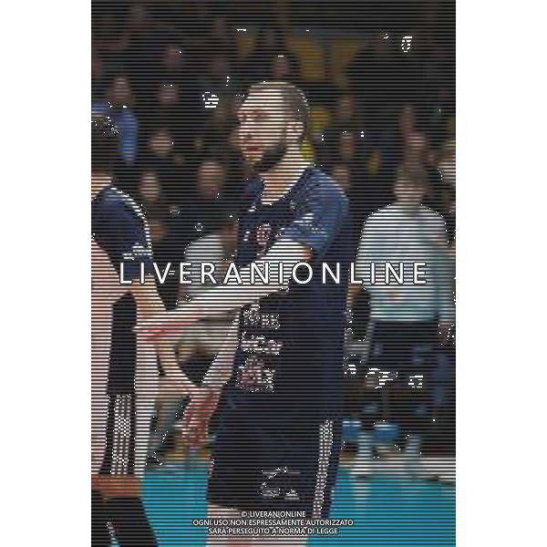 Campionato di Volley Superlega Serie A 2019/2020 modena, Italy, 01 Jan 2020 Italian Volleyball Superlega Serie A season 2019/20 Photo showing: Nemanja Petric (09) (Allianz Milano)©Daniele Nicli - Alessio Marini / AGENZIA ALDO LIVERANI SAS
