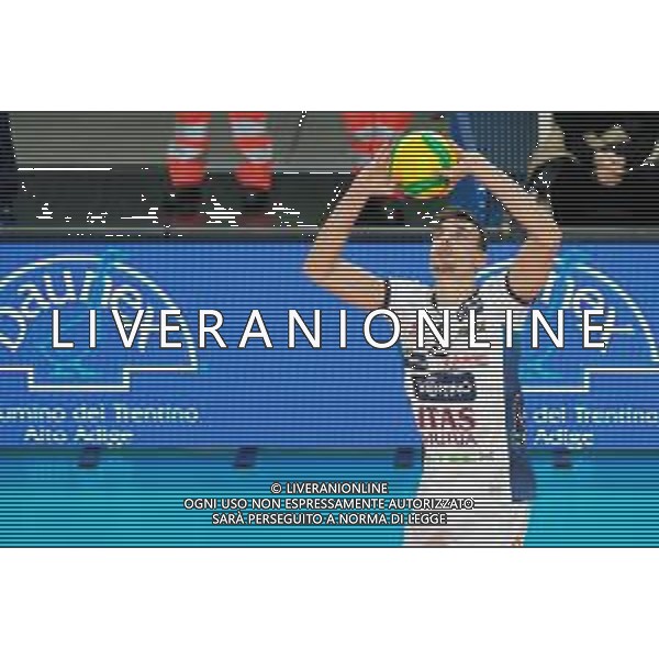 Campionato di Volley Superlega Serie A 2019/2020 AGSM Forum‚Äã, Verona, Italy, 01 Jan 2020 Italian Volleyball Superlega Serie A season 2019/20 Photo showing: Simone Giannelli (9) ITAS Trentino©Roberto Tommasini - Alessio Marini / AGENZIA ALDO LIVERANI SAS