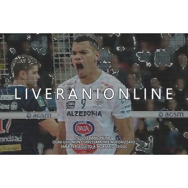 Campionato di Volley Superlega Serie A 2019/2020 AGSM Forum‚Äã, Verona, Italy, 01 Jan 2020 Italian Volleyball Superlega Serie A season 2019/20 Photo showing: Stephen Boyer (9) Calzedonia Verona©Roberto Tommasini - Alessio Marini / AGENZIA ALDO LIVERANI SAS