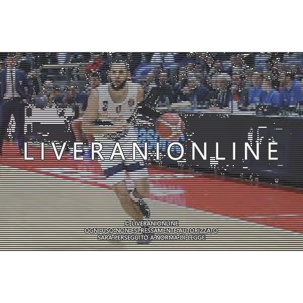 Campionato di Basket Serie A 2019/2020 Bologna, Italy, 01 Jan 2020 Italian Serie A Basketball Championship 2019/20 Photo showing: Kassius Robertson (Fortitudo Pompea Bologna) ©Michele Nucci - Alessio Marini / AGENZIA ALDO LIVERANI SAS