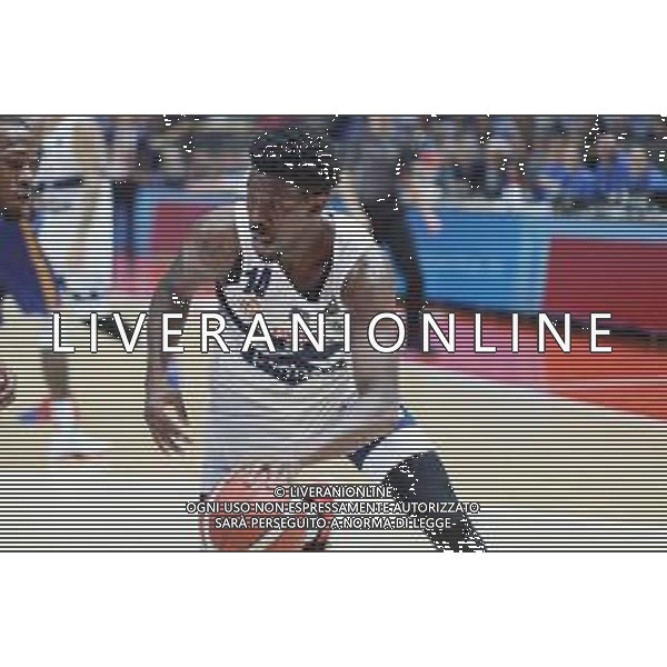 Campionato di Basket Serie A 2019/2020 Bologna, Italy, 01 Jan 2020 Italian Serie A Basketball Championship 2019/20 Photo showing: Henry Sims (Fortitudo Pompea Bologna) ©Michele Nucci - Alessio Marini / AGENZIA ALDO LIVERANI SAS
