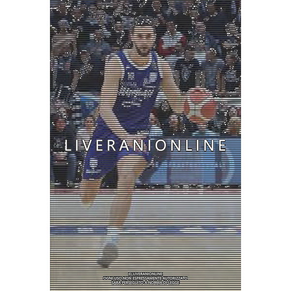 Campionato di Basket Serie A 2019/2020 Bologna, Italy, 01 Jan 2020 Italian Serie A Basketball Championship 2019/20 Photo showing: Raphael Gaspardo (Happy Casa Brindisi)©Michele Nucci - Alessio Marini / AGENZIA ALDO LIVERANI SAS