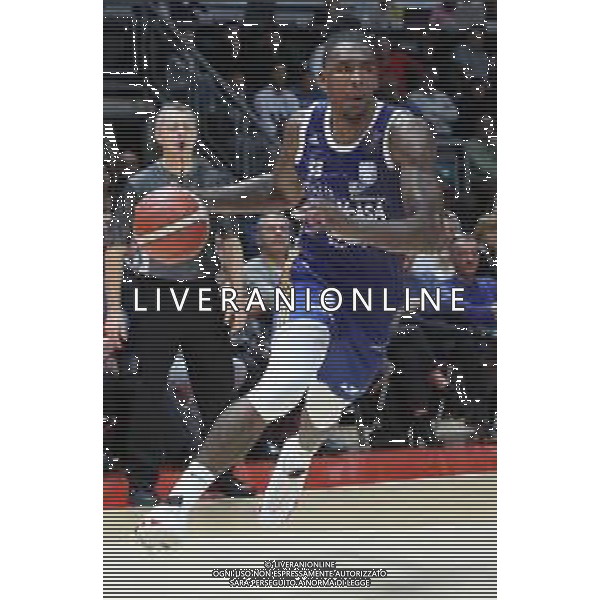 Campionato di Basket Serie A 2019/2020 Bologna, Italy, 01 Jan 2020 Italian Serie A Basketball Championship 2019/20 Photo showing: Tyler Stone (Happy Casa Brindisi)©Michele Nucci - Alessio Marini / AGENZIA ALDO LIVERANI SAS
