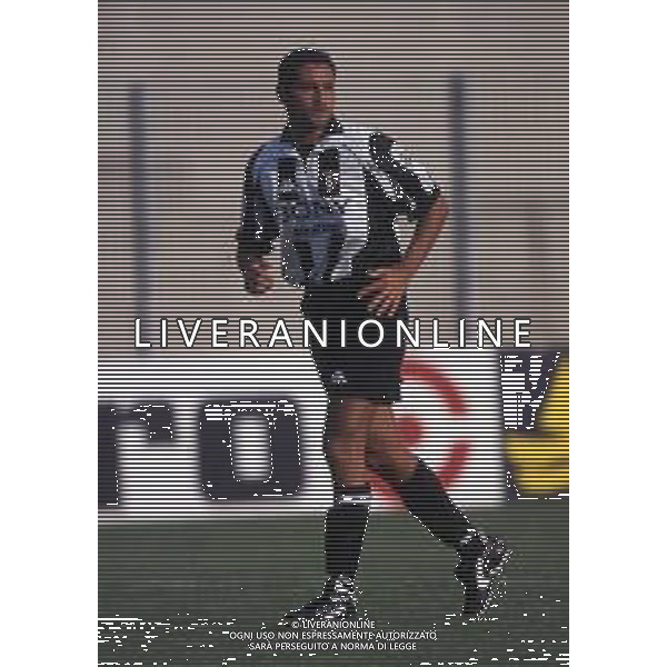 RETROSPETTIVA NICOLA AMORUSO CALCIATORE NELLA FOTO NICOLA AMORUSO CON LA MAGLIA DELLA JUVENTUS NELL\'ANNO 1997-1998 AG ALDO LIVERANI SAS