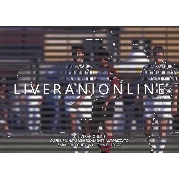 RETROSPETTIVA NICOLA AMORUSO CALCIATORE NELLA FOTO NICOLA AMORUSO CON LA MAGLIA DELLA JUVENTUS AG ALDO LIVERANI SAS