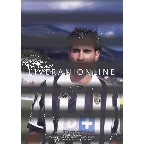 RETROSPETTIVA NICOLA AMORUSO CALCIATORE NELLA FOTO NICOLA AMORUSO CON LA MAGLIA DELLA JUVENTUS AG ALDO LIVERANI SAS