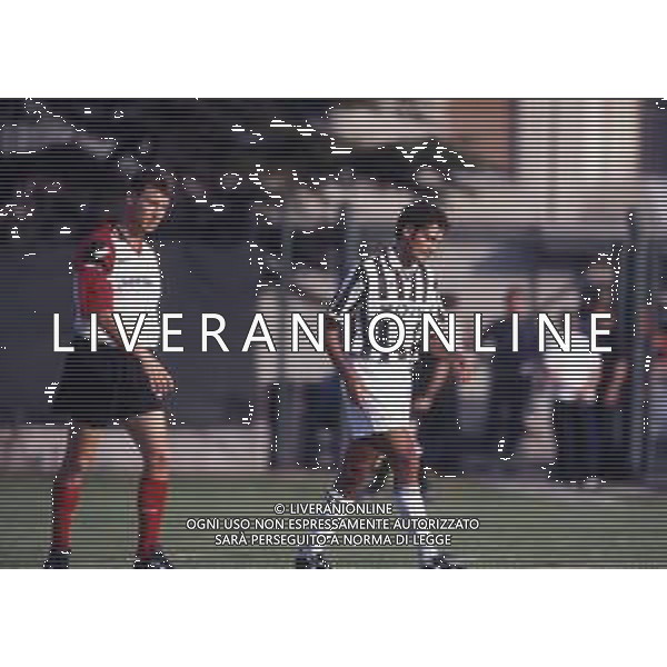RETROSPETTIVA NICOLA AMORUSO CALCIATORE NELLA FOTO NICOLA AMORUSO CON LA MAGLIA DELLA JUVENTUS AG ALDO LIVERANI SAS