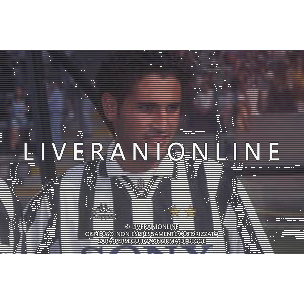 RETROSPETTIVA NICOLA AMORUSO CALCIATORE NELLA FOTO NICOLA AMORUSO CON LA MAGLIA DELLA JUVENTUS AG ALDO LIVERANI SAS