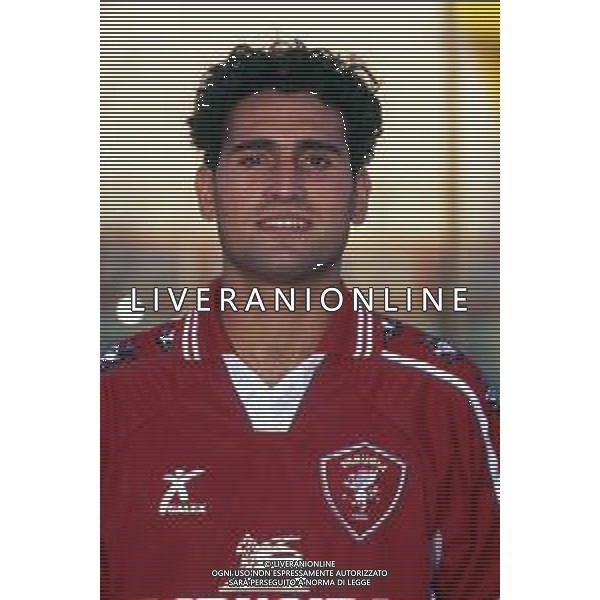 RETROSPETTIVA NICOLA AMORUSO CALCIATORE NELLA FOTO NICOLA AMORUSO CON LA MAGLIA DEL PERUGIA CALCIO AG ALDO LIVERANI SAS