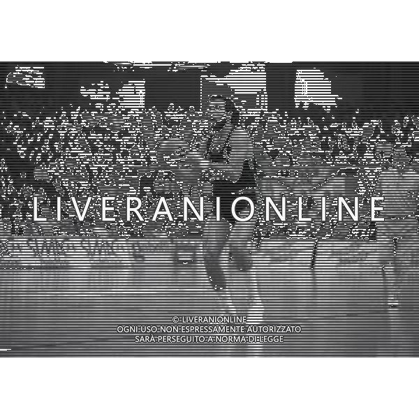 26-01-1986 MILANO-CAMPIONATO DI BASKET SERIE A 1 SIMAC MILANO MOBILGIRGI CASERTA NELLA FOTO LOPEZ AG ALDO LIVERANI SAS