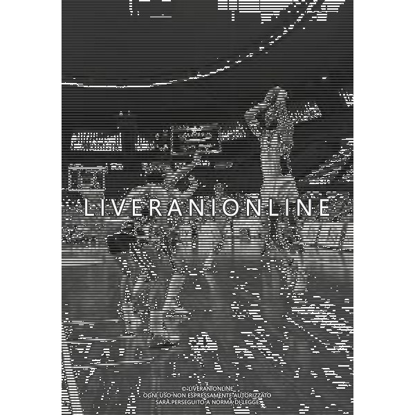 1982-1983 MILANO CAMPIONATO DI BASKET SEMIFINALI DI PLAY OFF BILLY MILANO SCAVOLINI PESARO NELLA FOTO MIKE SILVESTER AG ALDO LIVERANI SAS