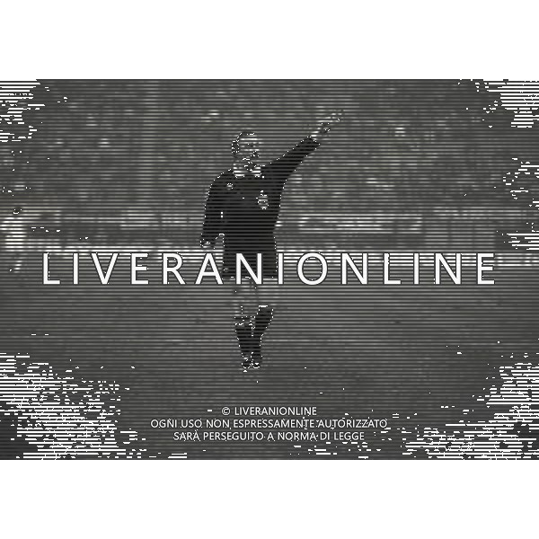 28-11-1990 MILANO QUARTI DI FINALE DI ANDATA DI COPPA UEFA INTER PARTIZAN BELGRADO 3-0 NELLA FOTO ARBITRO HELMUT KOHL AG ALDO LIVERANI SAS