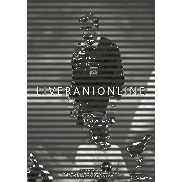 28-11-1990 MILANO QUARTI DI FINALE DI ANDATA DI COPPA UEFA INTER PARTIZAN BELGRADO 3-0 NELLA FOTO ARBITRO HELMUT KOHL AG ALDO LIVERANI SAS