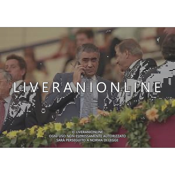 12-08-1998 TROFEO TERESA HERRERA REAL MADRID LAZIO NELLA FOTO LORENZO SANZ PRESIDENTE REAL MADRID AG ALDO LIVERANI SAS