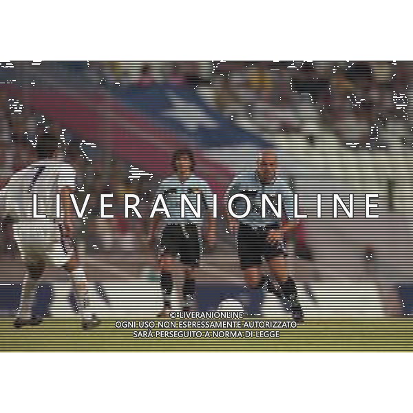 12-08-1998 TROFEO TERESA HERRERA REAL MADRID LAZIO NELLA FOTO IVAN DE LA PENA AG ALDO LIVERANI SAS