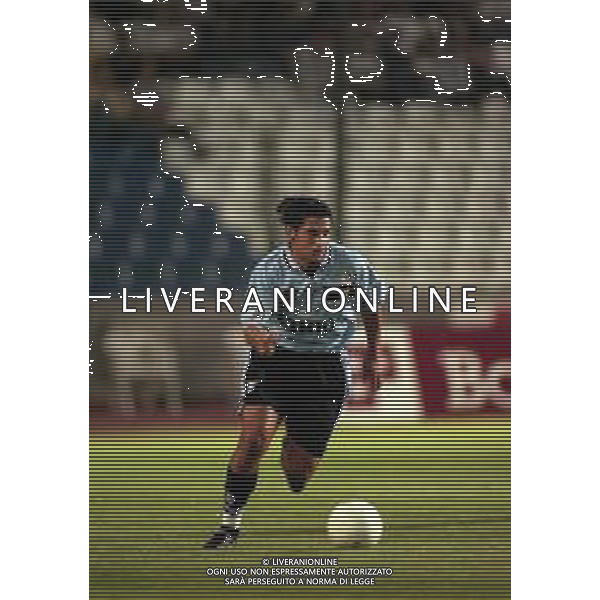 12-08-1998 TROFEO TERESA HERRERA REAL MADRID LAZIO NELLA FOTO SERGIO CONCEICAO AG ALDO LIVERANI SAS