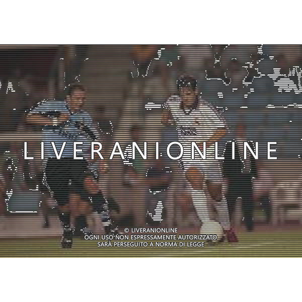 12-08-1998 TROFEO TERESA HERRERA REAL MADRID LAZIO NELLA FOTO FERNANDO MORIENTES E SINISA MIHAJLOVIC AG ALDO LIVERANI SAS