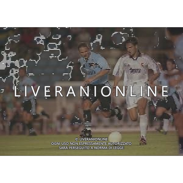 12-08-1998 TROFEO TERESA HERRERA REAL MADRID LAZIO NELLA FOTO FERNANDO MORIENTES E SINISA MIHAJLOVIC AG ALDO LIVERANI SAS