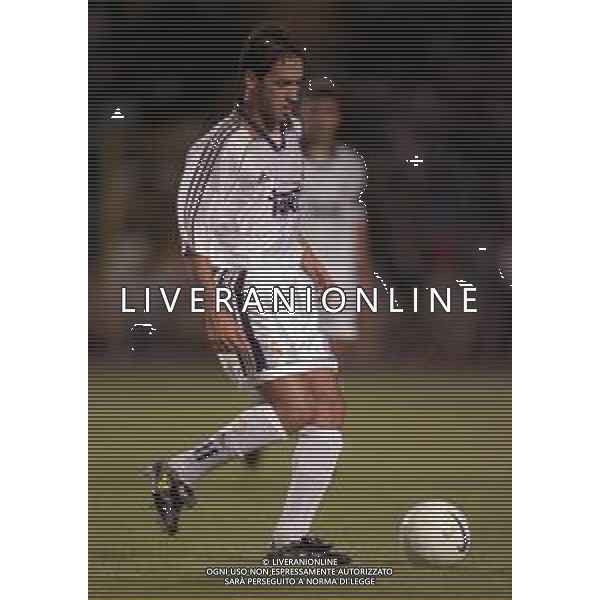 12-08-1998 TROFEO TERESA HERRERA REAL MADRID LAZIO NELLA FOTO RAUL AG ALDO LIVERANI SAS