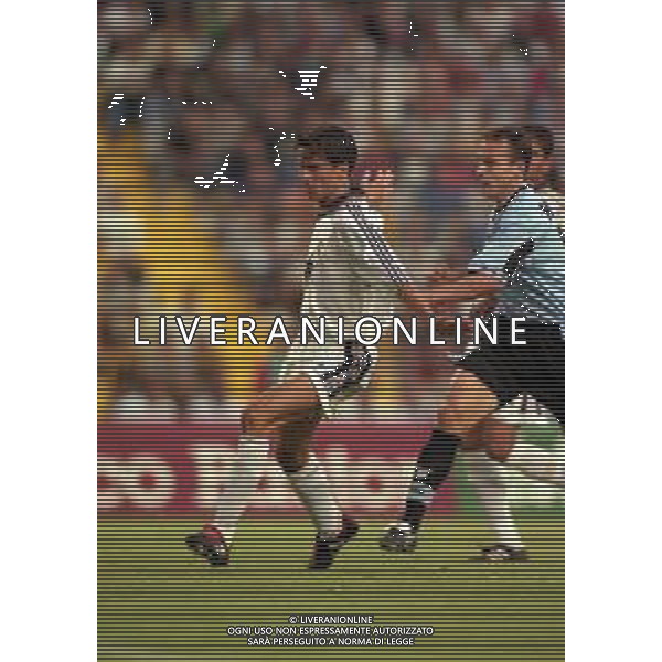 12-08-1998 TROFEO TERESA HERRERA REAL MADRID LAZIO NELLA FOTO CHRISTIAN PANUCCI AG ALDO LIVERANI SAS