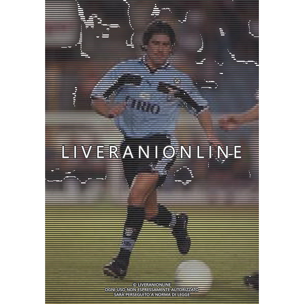 12-08-1998 TROFEO TERESA HERRERA REAL MADRID LAZIO NELLA FOTO MARCELO SALAS AG ALDO LIVERANI SAS