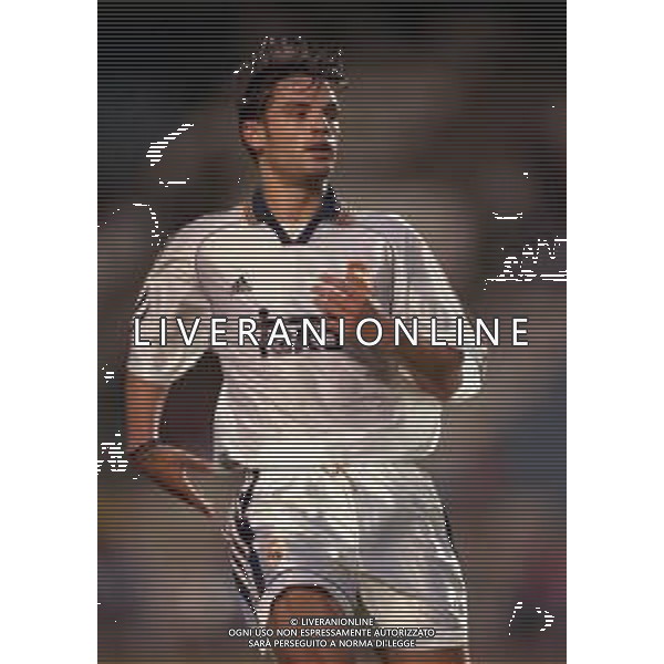 12-08-1998 TROFEO TERESA HERRERA REAL MADRID LAZIO NELLA FOTO FERNANDO MORIENTES AG ALDO LIVERANI SAS