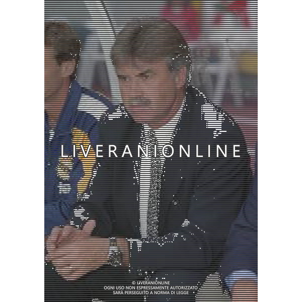 12-08-1998 TROFEO TERESA HERRERA REAL MADRID LAZIO NELLA FOTO Guus Hiddink AG ALDO LIVERANI SAS