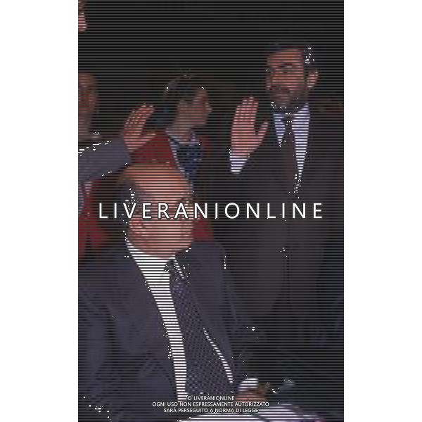 RETROSPETTIVA GIOVANNI GORIA POLITICO NELLA FOTO GIOVANNI GORIA CON CIRIACO DE MITA AG ALDO LIVERANI SAS
