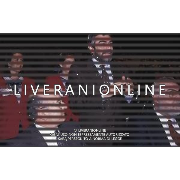 RETROSPETTIVA GIOVANNI GORIA POLITICO NELLA FOTO GIOVANNI GORIA CON CIRIACO DE MITA AG ALDO LIVERANI SAS