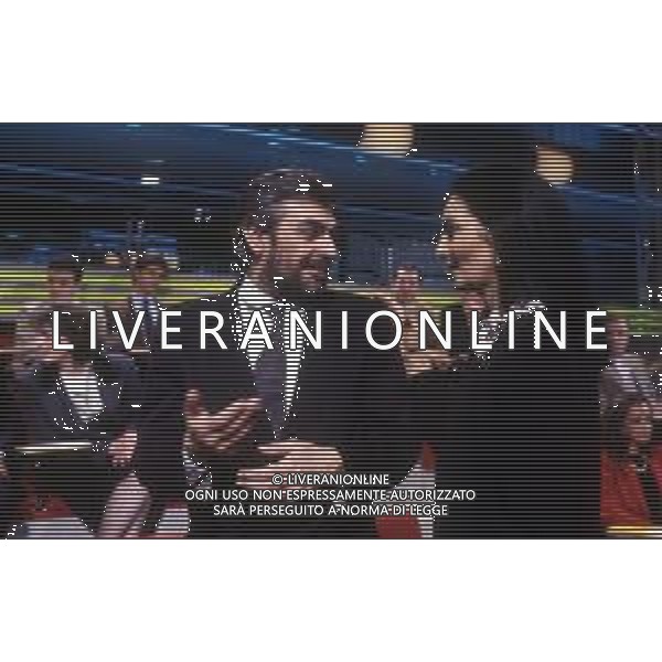 RETROSPETTIVA GIOVANNI GORIA POLITICO NELLA FOTO GIOVANNI GORIA CON ROSANNA SCHIAFFINO NELL\'ANNO 1986 AG ALDO LIVERANI SAS