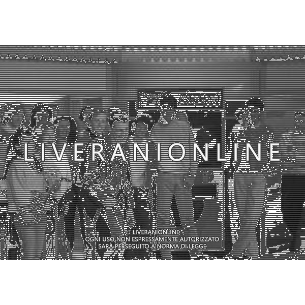 \'DRIVE IN\' programma televisivo Milano 1987 - RETROSPETTIVA Nella foto Francesco Salvi ©Archivio Giovanni Liverani / AGENZIA ALDO LIVERANI SAS