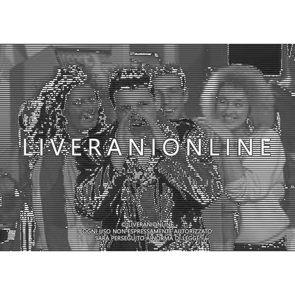 \'DRIVE IN\' programma televisivo Milano 1987 - RETROSPETTIVA Nella foto Francesco Salvi ©Archivio Giovanni Liverani / AGENZIA ALDO LIVERANI SAS