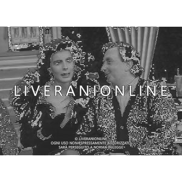 \'DRIVE IN\' programma televisivo Milano 1987 - RETROSPETTIVA Nella foto il regista Beppe Recchia con Antonia Dell\'Atte ©Archivio Giovanni Liverani / AGENZIA ALDO LIVERANI SAS